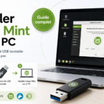Installation de Linux Mint sur un PC avec une clé USB bootable