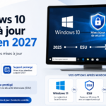 Windows 10 bénéficie de mises à jour de sécurité étendues jusqu’en 2027